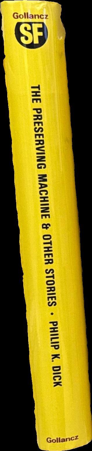 The preserving machine and other stories / Philip K. Dick spine