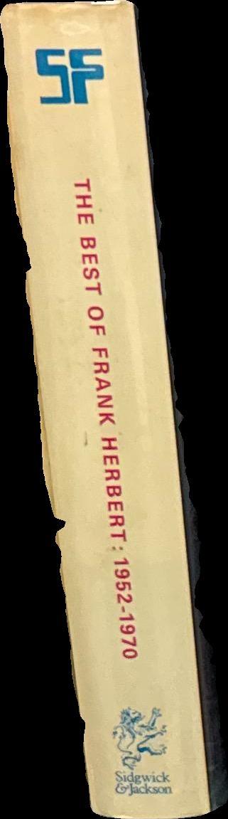 The book of Frank Herbert spine