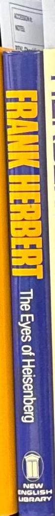 The eyes of Heisenberg / Frank Herbert spine