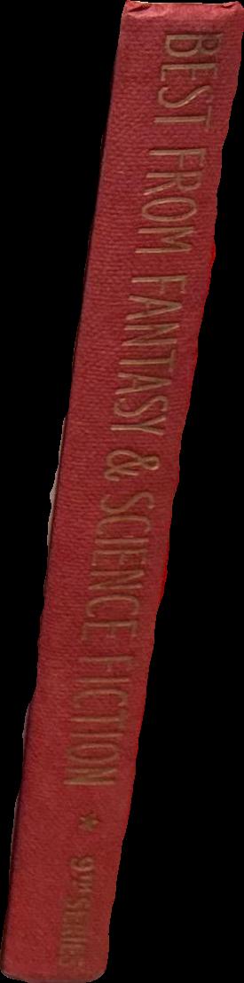 The best from fantasy and science fiction : ninth series spine