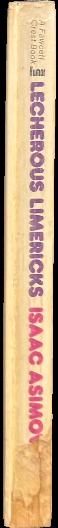 Lecherous limericks spine