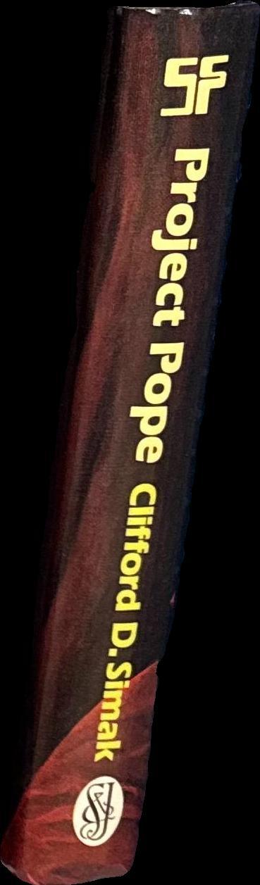 Project pope / Clifford D. Simak spine