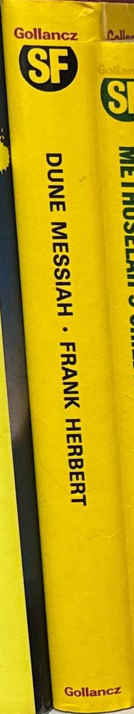 Dune messiah / Frank Herbert spine