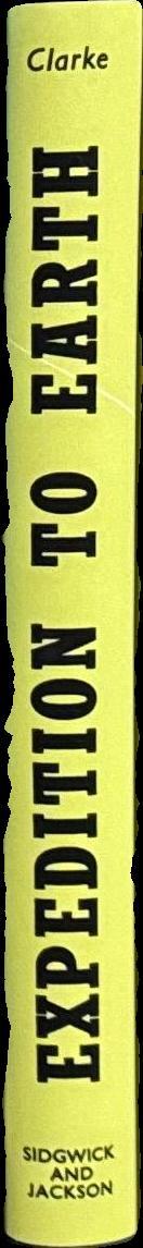 Expedition to Earth / Arthur C. Clark spine