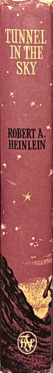 Tunnel in the sky / Robert A. Heinlein spine