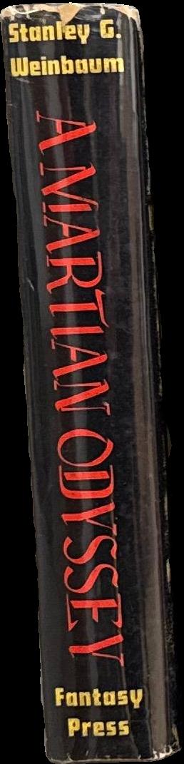 A Martian odyssey / Stanley G. Weinbaum spine