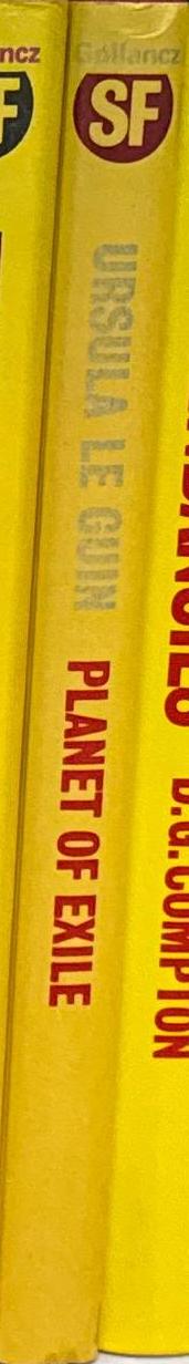Planet of exile / Ursula Le Guin spine