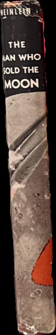 The man who sold the moon / by Robert A. Heinlein spine