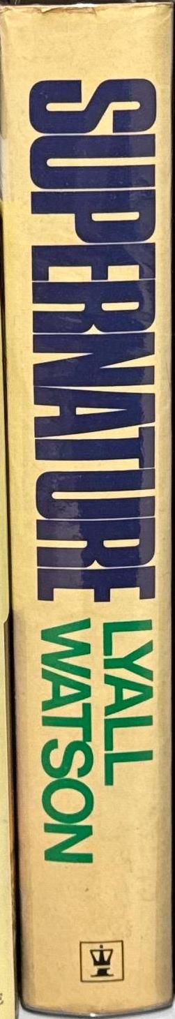 Supernature : a natural history of the supernatural spine