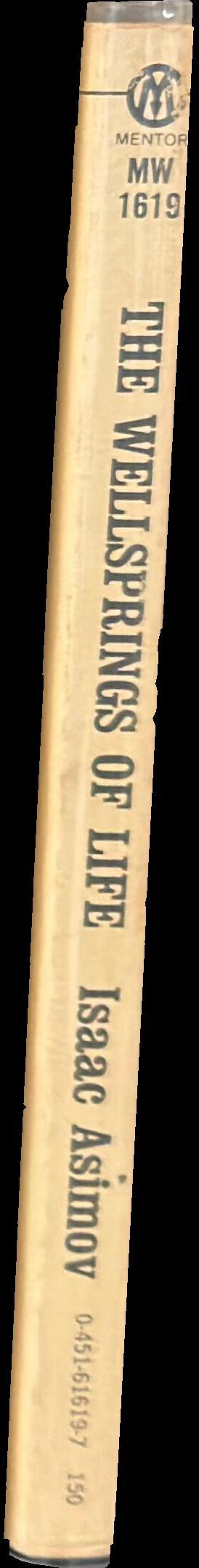 The wellsprings of life spine