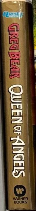 Queen of angels / Greg Bear spine