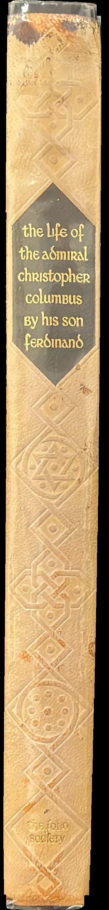 The life of the Admiral Christopher Columbus by his son Ferdinand spine