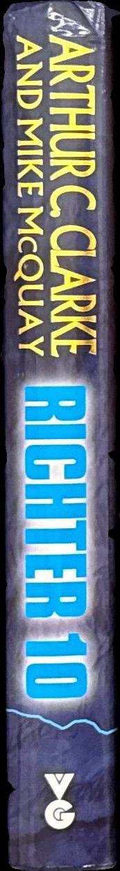 Ricter 10 / Arthur C. Clarke, and Mike McQuay spine