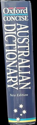 Spine of The Australian concise Oxford dictionary of current English