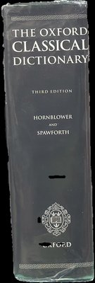 Spine of The Oxford Classical dictionary